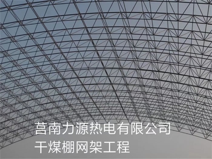 崇州力源热电有限公司干煤棚网架工程